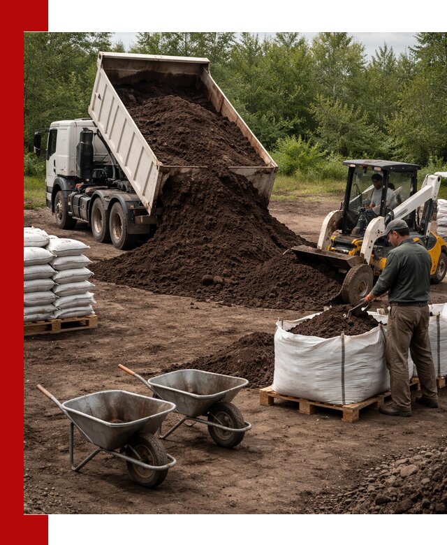 Доставка и продажа торфогрунта в Тайшете оптом и в розницу