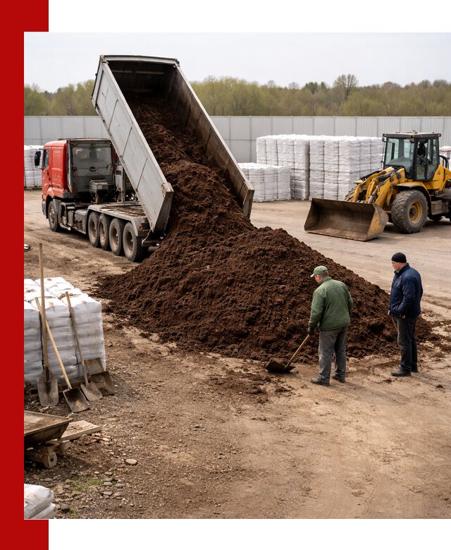 Доставка торфяных смесей оптом и в розницу в Тайшете