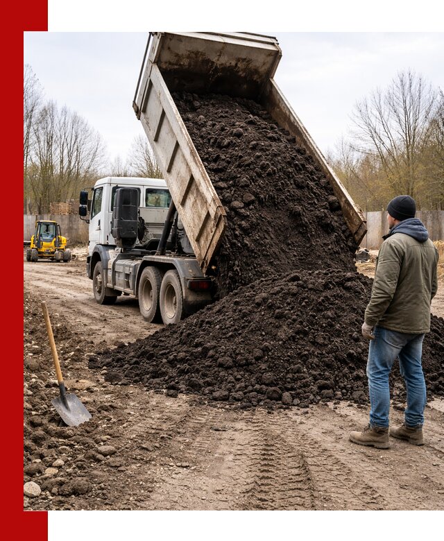 Доставка чернозема навалом в Тайшете быстро и выгодно