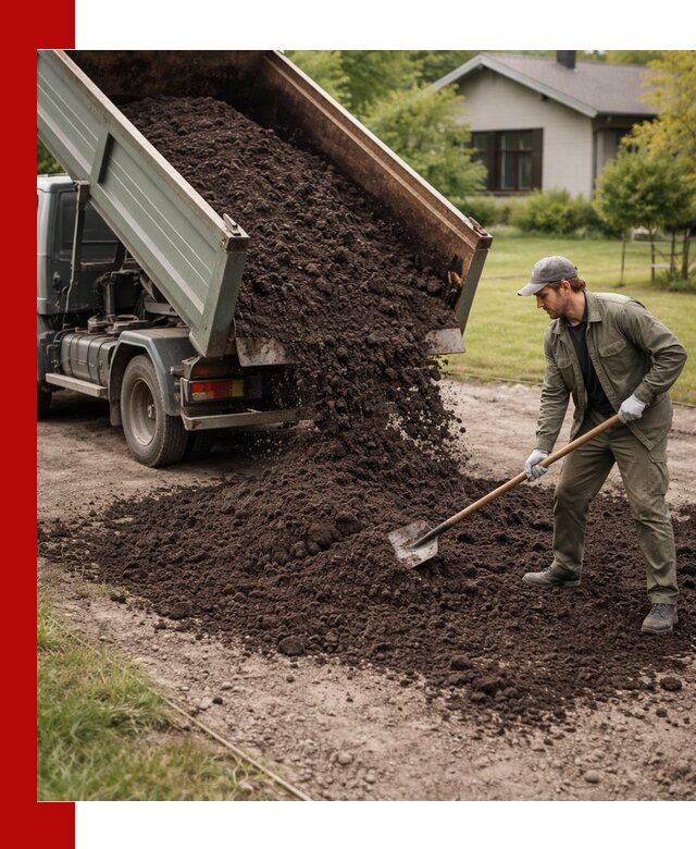 Чернозем для газона с доставкой в Тайшете быстро и качественно