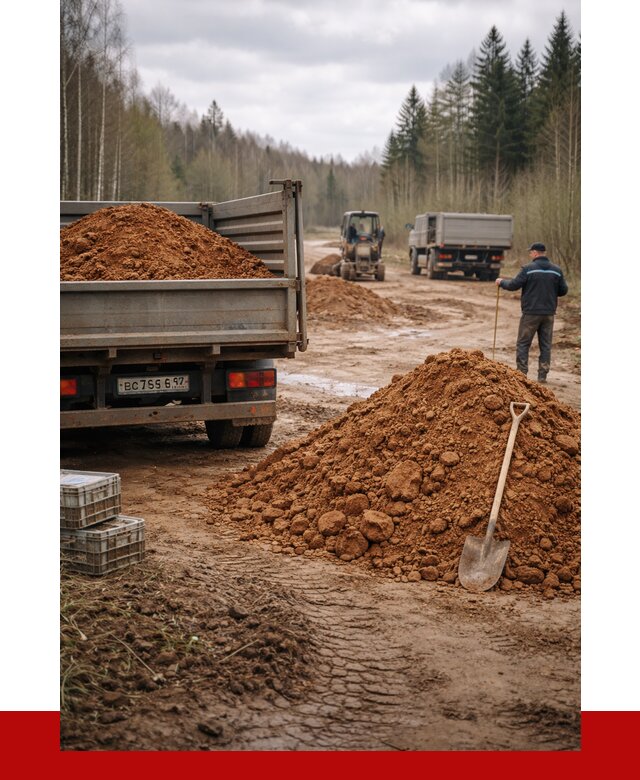 Глина и суглинки в Тайшете от 4673 р. за куб | ПРОНЕРУДТшт