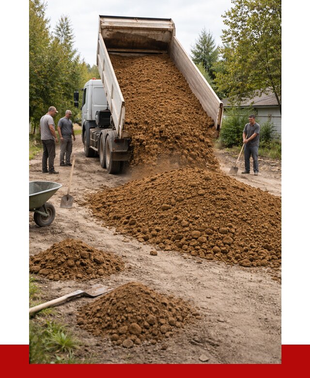 Купить суглинок с доставкой в Тайшете от 2596 р. за куб | ПРОНЕРУДТшт