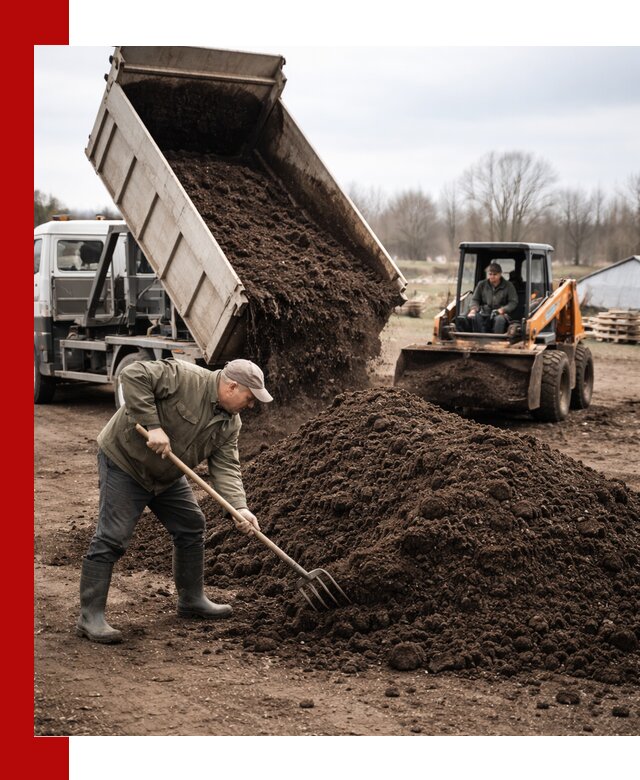 Доставка и продажа перегноя в Тайшете быстро и дешево