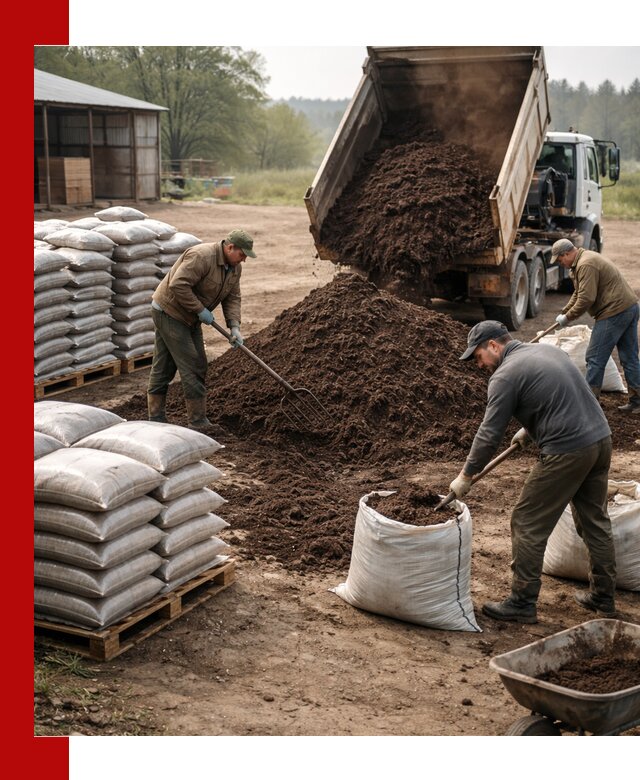 Доставка компоста оптом и в розницу в Тайшете