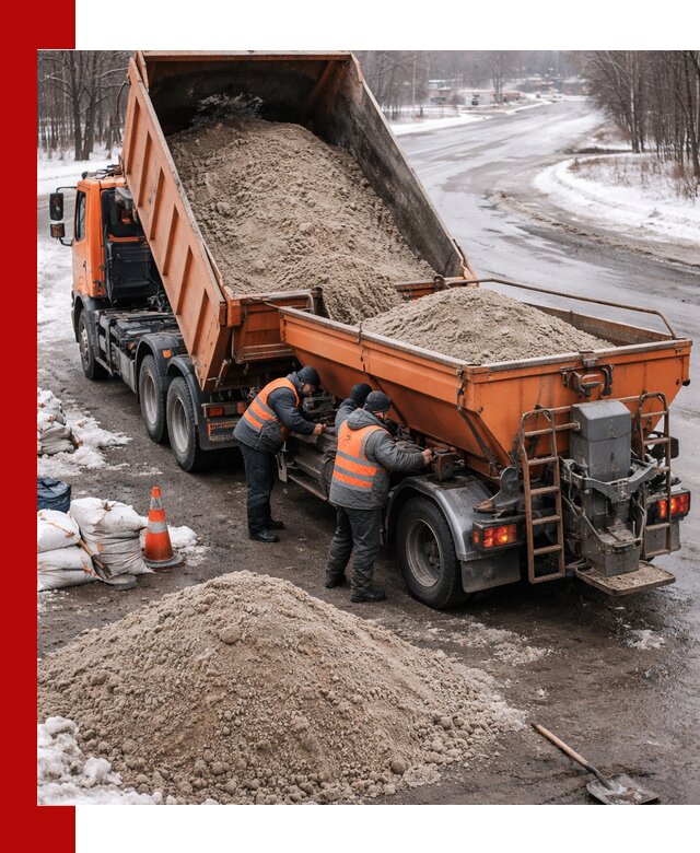 Поставка и вывоз пескосоля в Тайшете оптом и в розницу