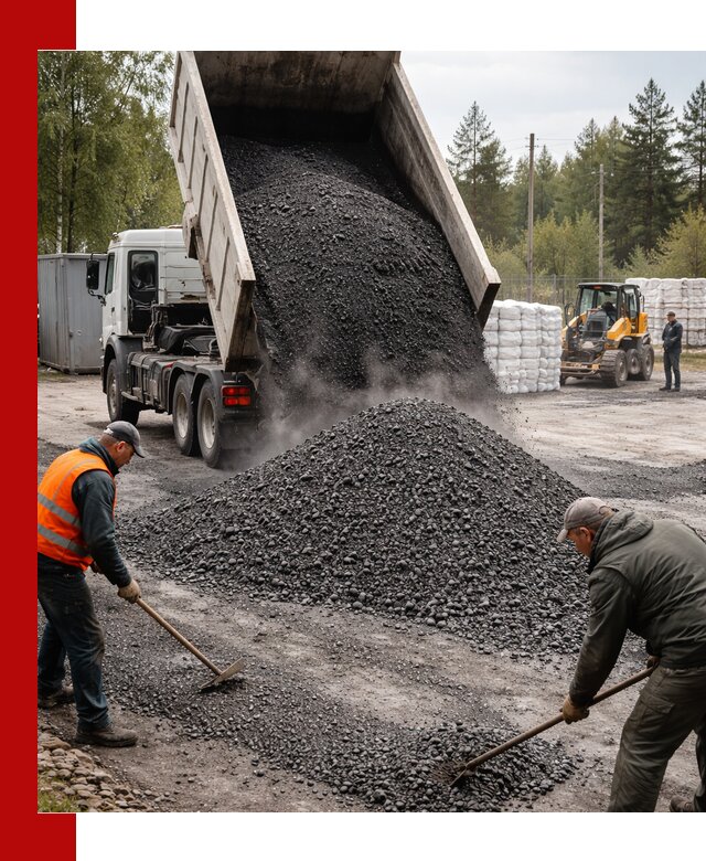 Доставка и продажа асфальтного гранулята в Тайшете