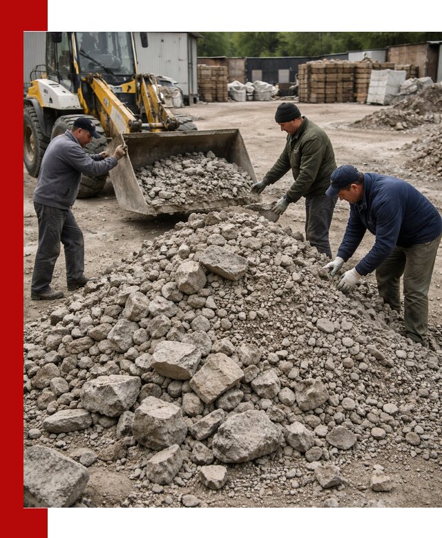Демонтаж и вывоз бой бетона в Тайшете