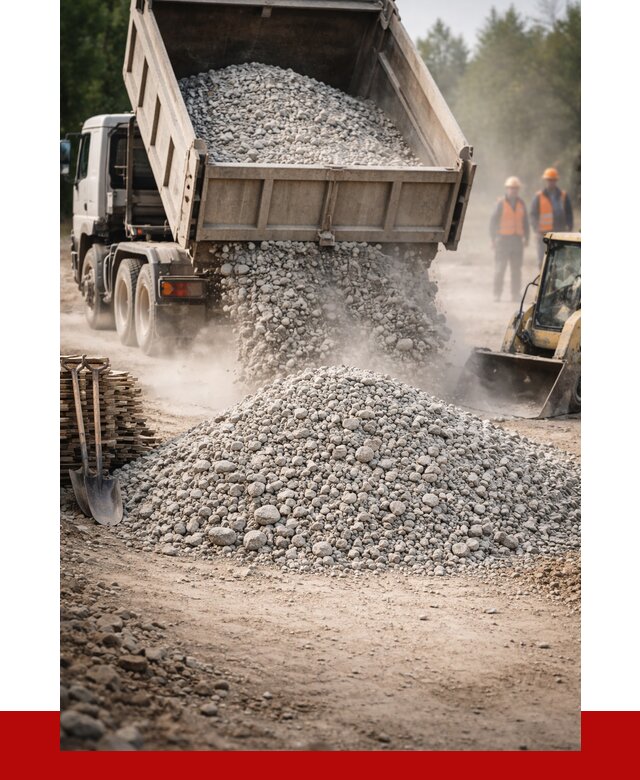 Купить дробленый бетон в Тайшете от 1765 р./куб | ПРОНЕРУДТшт