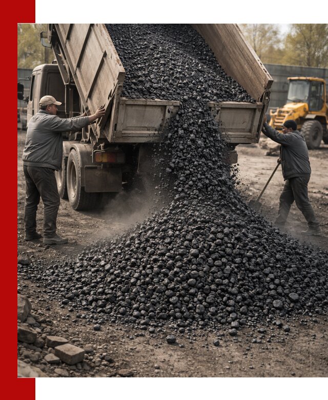 Доставка угля семечка самосвалами в Тайшете