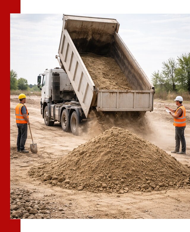 Доставка самосвалом 15 кубов в Тайшете за город и по городу