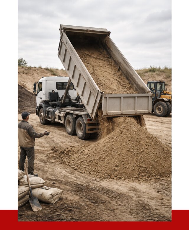 Доставка самосвалом 20 кубов в Тайшете от 7789 р. | ПРОНЕРУДТшт