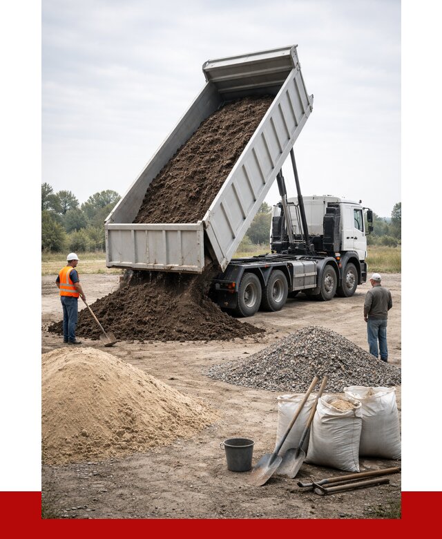 Доставка самосвалом 30 кубов в Тайшете от 8827 р. | ПРОНЕРУДТшт