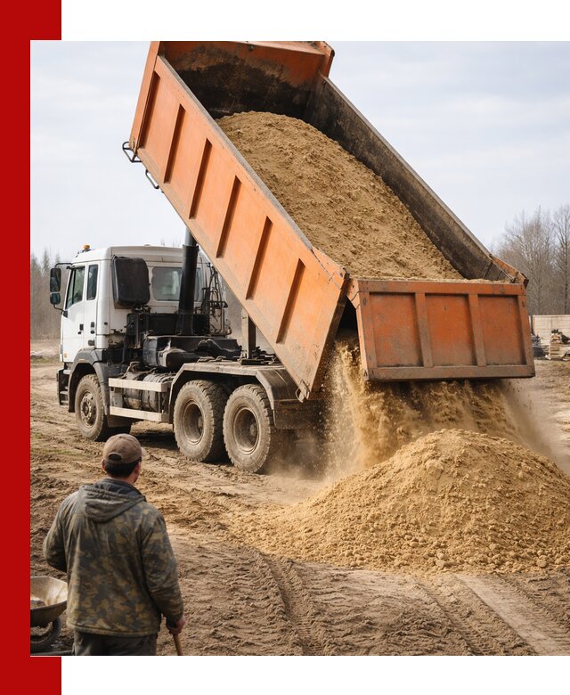 Аренда самосвала 20 тонн для перевозки грузов в Тайшете