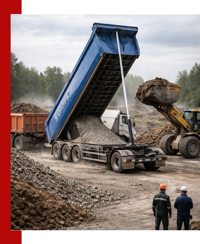 Аренда тонар 40 тонн в Тайшете с доставкой материалов