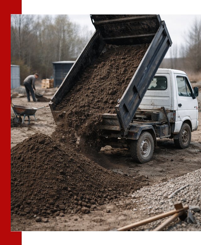 Аренда минисамосвала в Тайшете для доставки сыпучих материалов