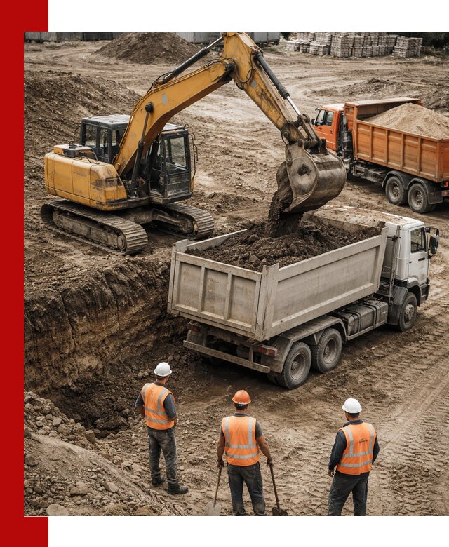 Разработка грунта для строительства и благоустройства в Тайшете