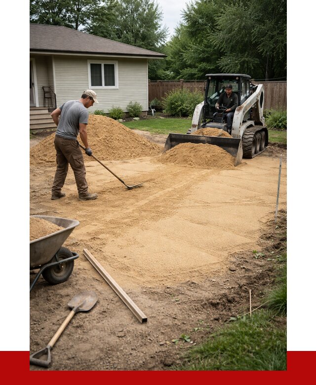 Отсыпка участка песком в Тайшете, от 2596 р., ПРОНЕРУДТшт