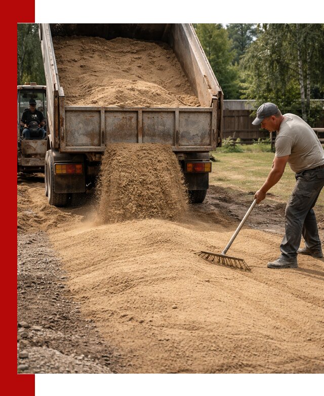 Отсыпка участка песком в Тайшете быстро и качественно