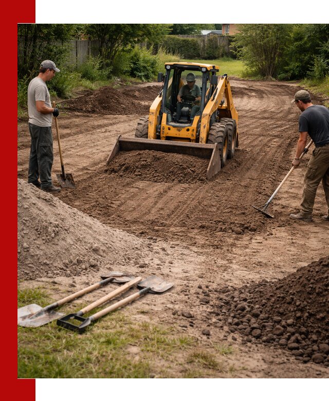 Планировка участка грунтом с вывозом и доставкой в Тайшете