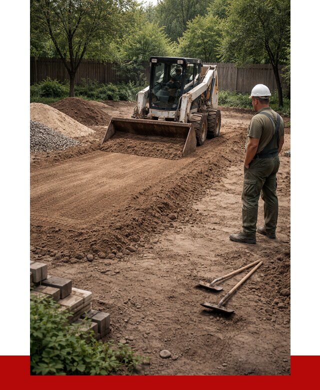 Выравнивание участка под ключ в Тайшете от 3635 р. | ПРОНЕРУДТшт